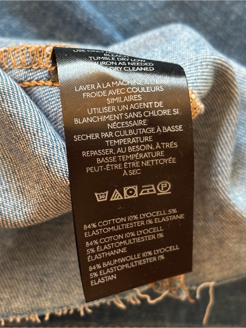 Anthropologie Pilcro The Madi Denim Strapless Front Slit Midi Dress - Picture 12 of 13